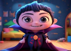 儿童故事3-6岁吸血鬼、儿童版吸血鬼