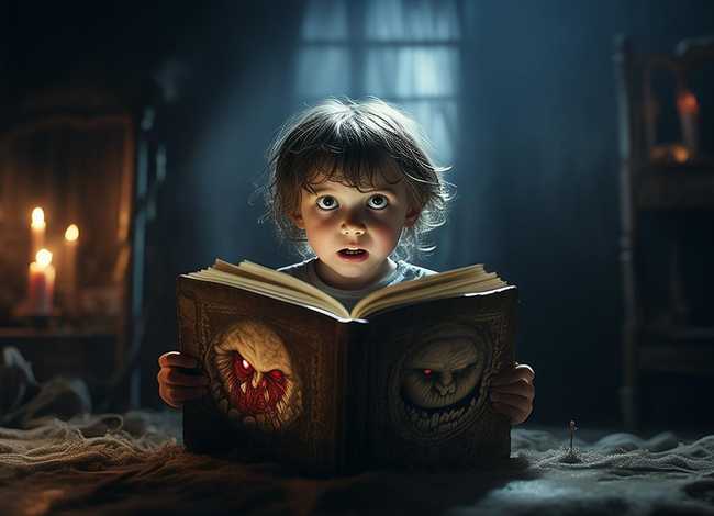 儿童故事可怕的故事，可怕的幼儿故事