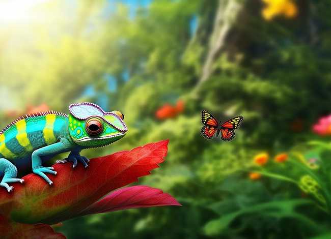 小变色龙的故事 小变色龙的故事内容