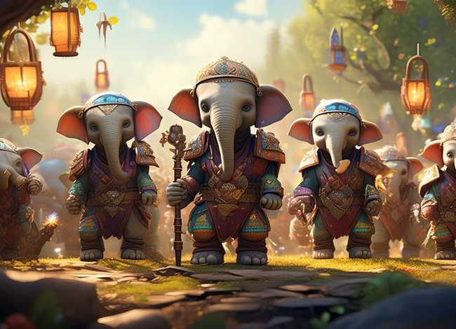 儿童故事大象战士全集；大象战士故事在线