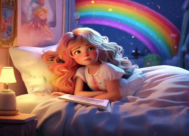 儿童彩虹公主故事,彩虹公主睡前故事 儿童彩虹公主故事,彩虹公主睡前故事