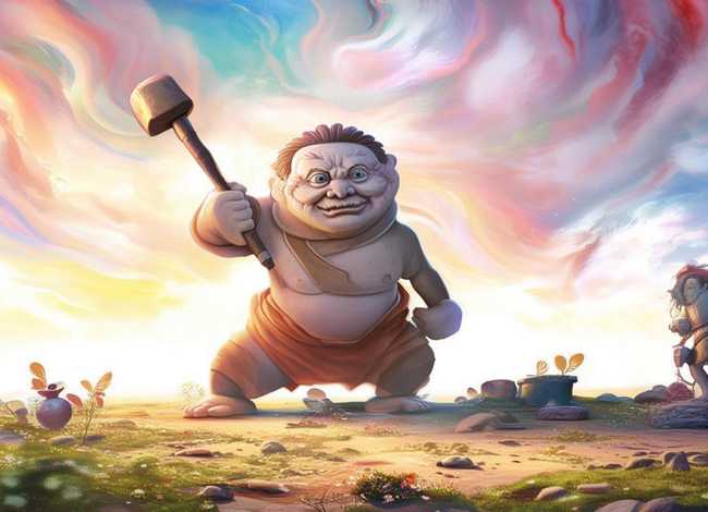 盘古和女娲儿童故事、盘古和女娲的故事说明什么