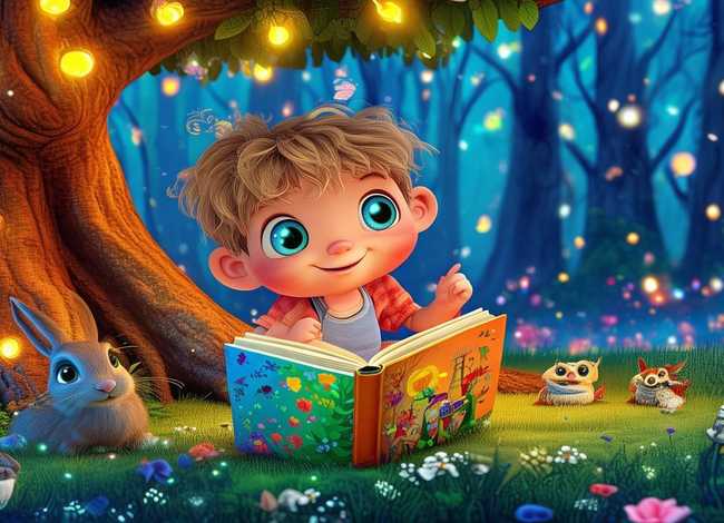 儿童文字故事阅读；幼儿故事书文字阅读
