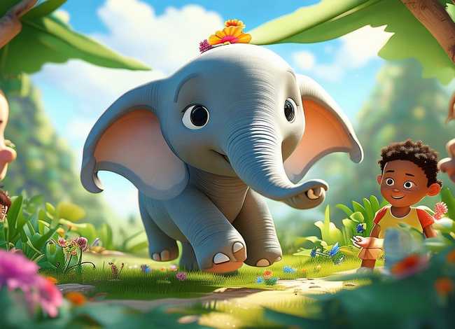 大象故事儿童完整3-6岁、幼儿大象的故事