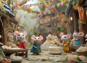 老鼠嫁女儿童版故事、老鼠嫁女儿故事视频真人版