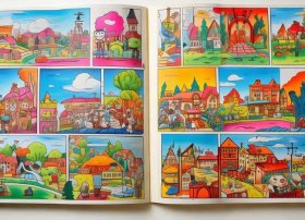 自制绘画故事书简单图画；自制绘画故事书简单图画大全