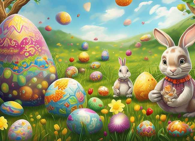 复活节故事书 复活节彩蛋绘本故事