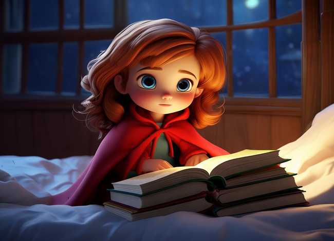 小红帽儿童睡前小故事；少儿睡前故事小红帽