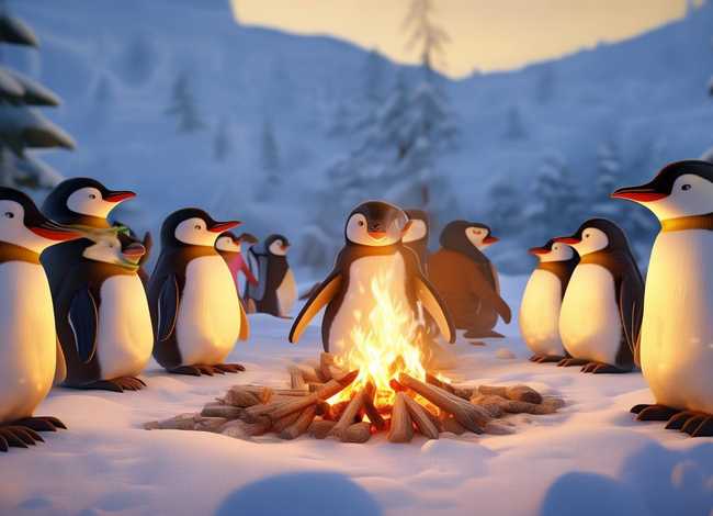 关于企鹅可爱的故事简短，关于企鹅可爱的故事简短概括