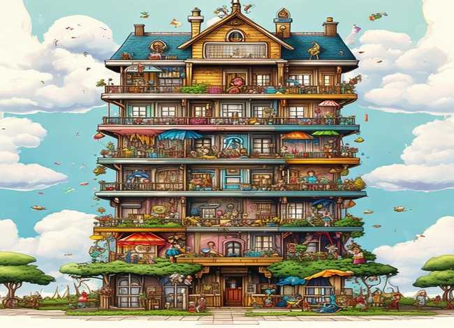 儿童故事讲解100层的房子、听故事100层的房子 儿童故事讲解100层的房子、听故事100层的房子