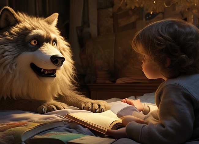 睡前讲故事狼来了 - 讲故事 睡前故事狼来了 睡前讲故事狼来了 - 讲故事 睡前故事狼来了