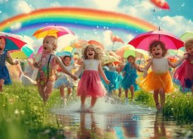 儿童故事有彩虹、和彩虹有关的幼儿故事
