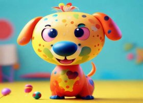 儿童故事泥泥狗（泥泥狗儿童画）