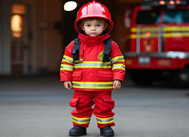 儿童消防员 - 儿童消防员衣服