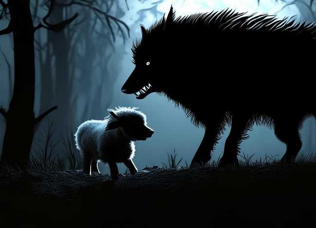 大灰狼吃小羊的故事音频，大灰狼吃小羊的故事音频播放