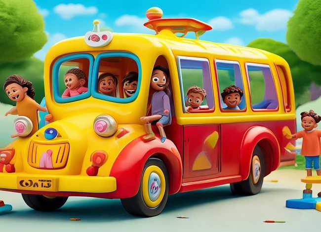 儿童版公交车的故事 - 关于公交车的幼儿故事
