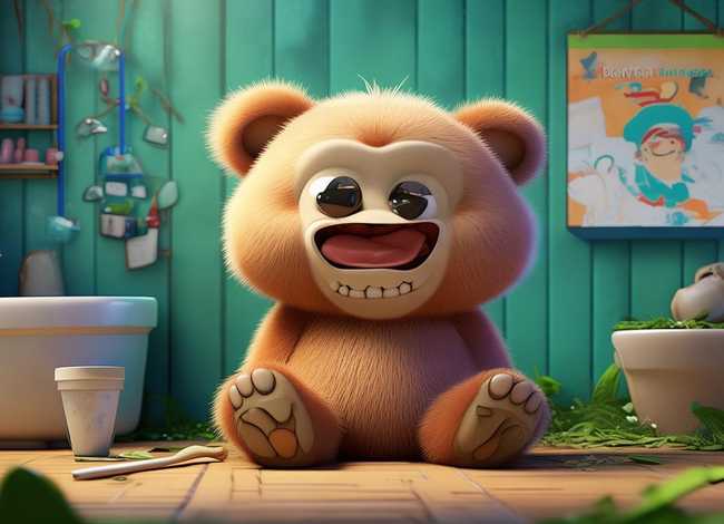 小熊不刷牙故事、小熊不刷牙故事教案