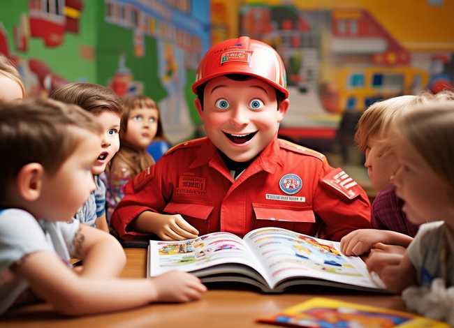 关于消防员的儿童故事 - 关于消防员的幼儿故事