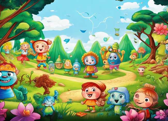 儿童故事图画、儿童图画故事大全简单又好看