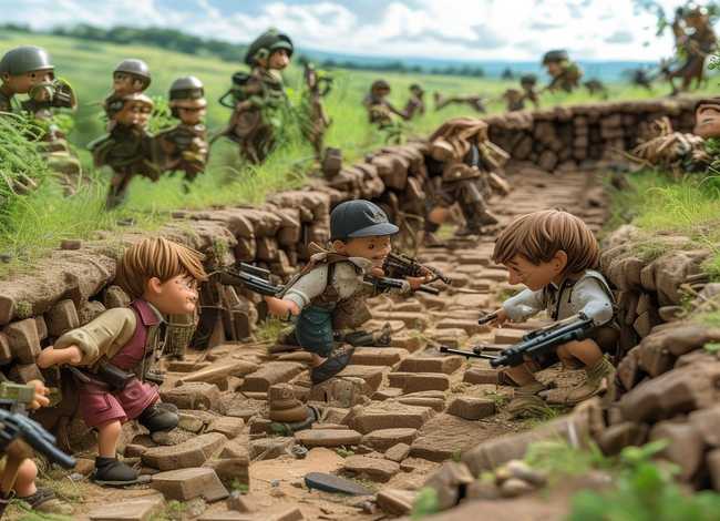 地道战儿童片；地道战儿童动画片