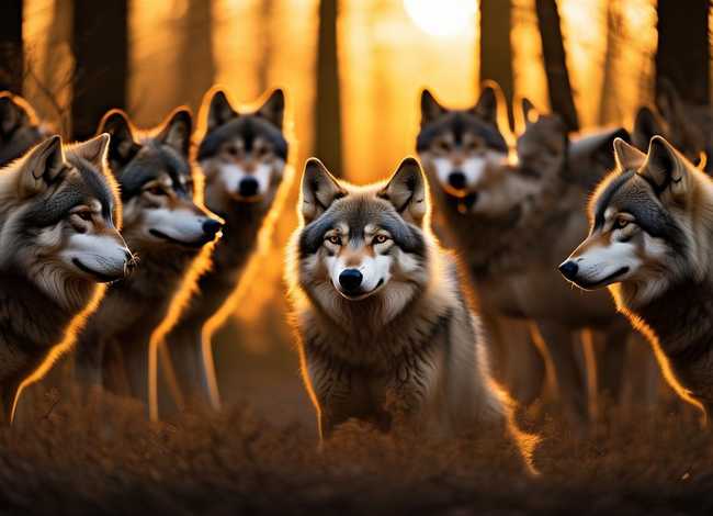 关于狼的小故事、关于狼的小故事正能量400字