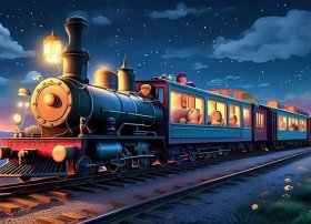 睡前故事小火车文字版（睡前故事小火车文字版在线听）