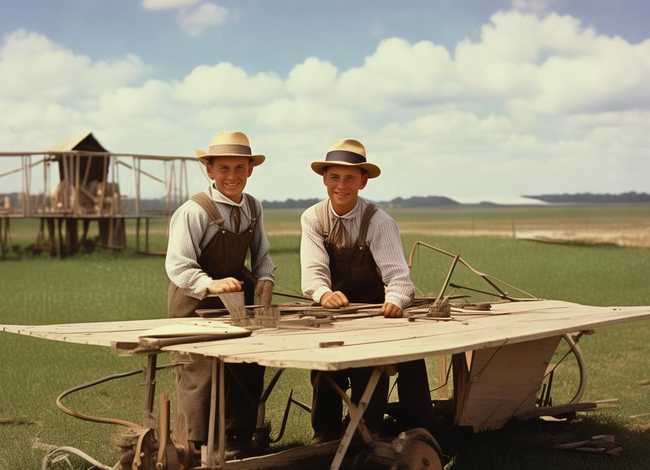 莱特兄弟造飞机的儿童故事 - 莱特兄弟造飞机的故事100字 莱特兄弟造飞机的儿童故事 - 莱特兄弟造飞机的故事100字