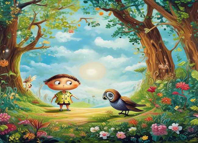 寓言故事的儿童绘画 - 寓言故事的绘画大全