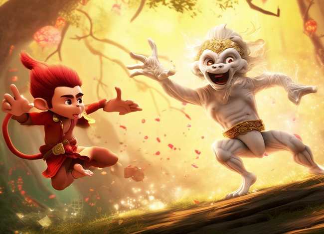 儿童孙悟空三打白骨精神话故事 - 孙悟空三打白骨精少儿故事视频