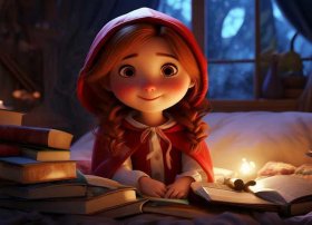 儿童故事睡前童话小红帽 小儿故事睡前故事小红帽