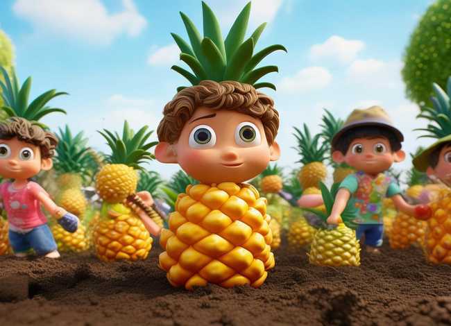 儿童动画种菠萝故事;菠萝儿童画有哪些 儿童动画种菠萝故事;菠萝儿童画有哪些