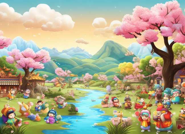 儿童古诗动画片 - 古诗儿歌动画片