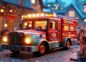 儿童睡前消防小故事 睡前故事幼儿故事大全消防车