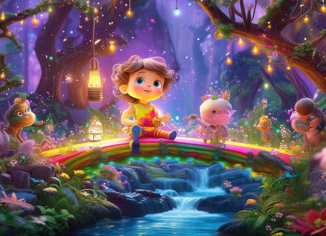 儿童童话故事图片描绘 - 儿童童话图片画画