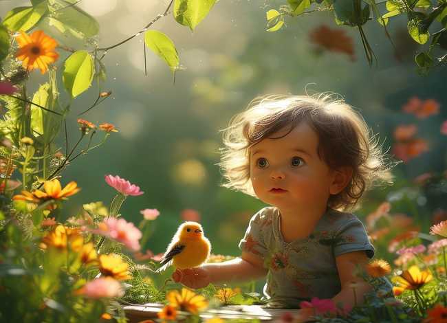 关于鸟的儿童故事简短；关于小鸟的幼儿故事短篇