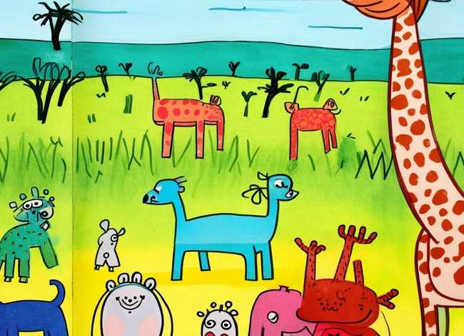 动物简笔画绘本故事（动物简笔画绘本故事图片）