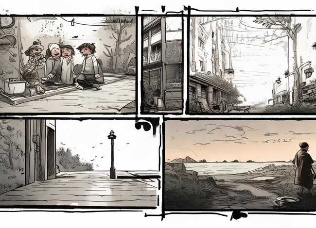 有故事情节的简笔画6图;有故事情节的简笔画四图 有故事情节的简笔画6图;有故事情节的简笔画四图