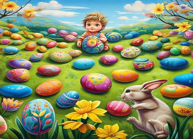 复活节故事书 复活节彩蛋绘本故事