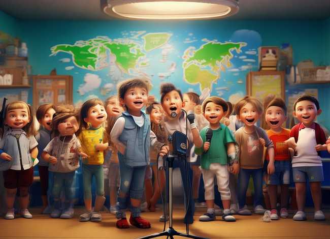 儿童英语短故事演讲（少儿英语故事演讲）