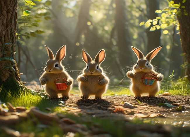 儿童故事三只小兔的作者是谁 - 三只小兔的故事告诉我们什么道理