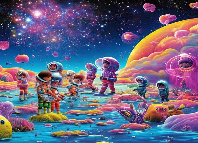 儿童科幻故事太空中的故事（关于太空的幼儿故事）