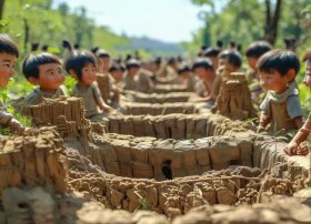 地道战故事儿童版，儿童版的地道战