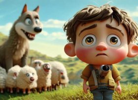 儿童故事狼来了；幼儿故事狼来了视频