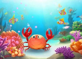 小螃蟹小朋友的简短故事（小螃蟹小朋友的简短故事内容）