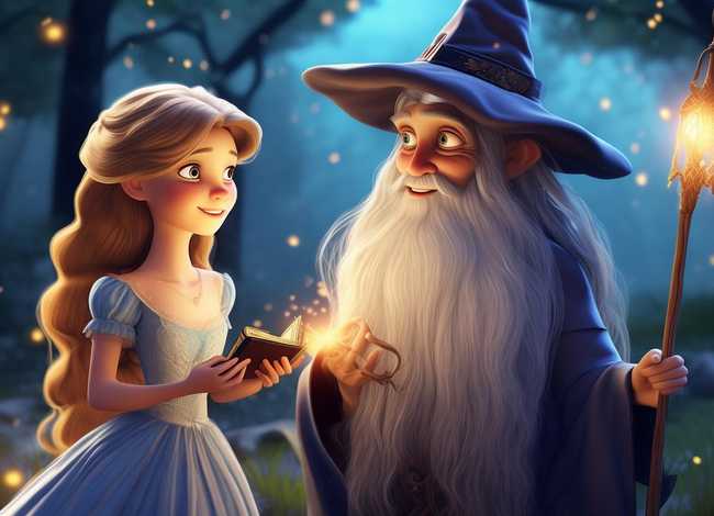公主与女巫的童话故事，小公主和女巫的故事