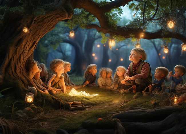 儿童传说故事100字，传说故事100字左右