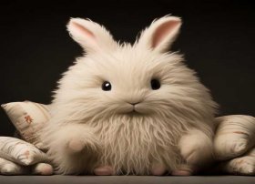 儿童听故事音箱兔子外形，听故事的音箱