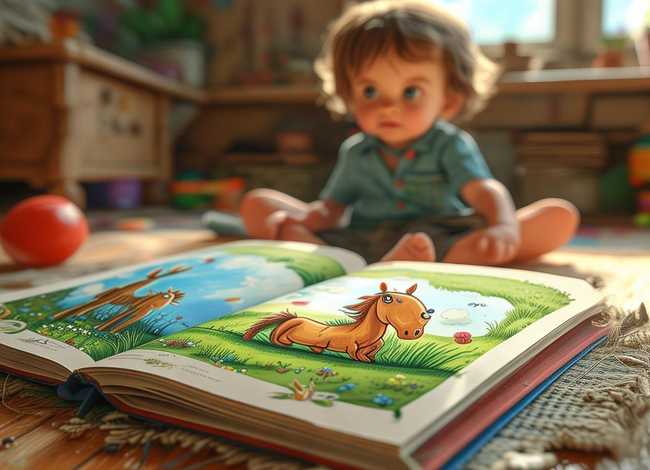 外婆家的儿童文字故事绘本，外婆家的马绘本故事原文