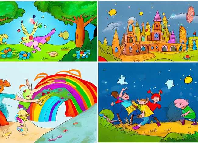 幼儿手绘画故事4图、幼儿园图画故事手绘 幼儿手绘画故事4图、幼儿园图画故事手绘