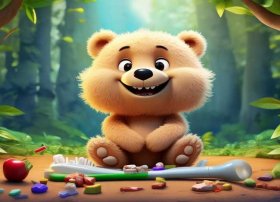 小故事小熊不刷牙 故事小熊不刷牙教案